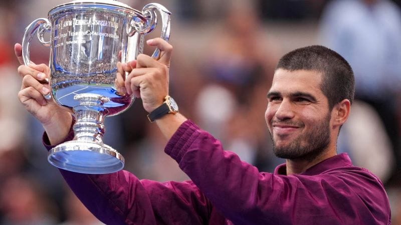 Alcaraz fecha 2025 como maior premiado da ATP com US$ 21,3 milhões