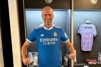 Zinedine Zidane acompanha atuação do filho Luca em triunfo da Argélia sobre o Sudão na Copa Africana