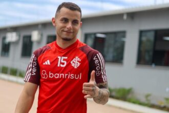 Bahia estuda oferta para contratar o volante Bruno Gomes junto ao Internacional