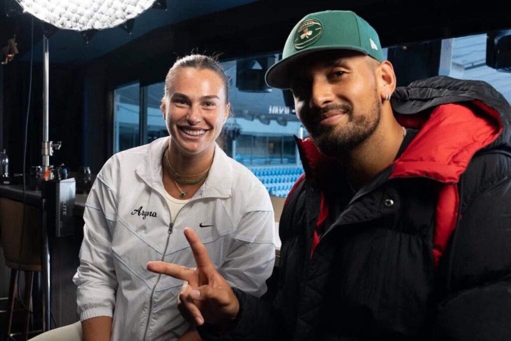 Sabalenka avalia duelo contra Kyrgios em Dubai como “grande desafio”