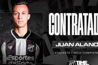 Ceará acerta contratação de Juan Alano até 2026