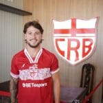 Guilherme Pato é apresentado no CRB, diz estar curado de lesão no joelho e projeta superar números de 2024
