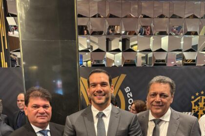 Presidente da FSF vai ao Rio, negocia parcerias e participa do prêmio Brasileirão 2025