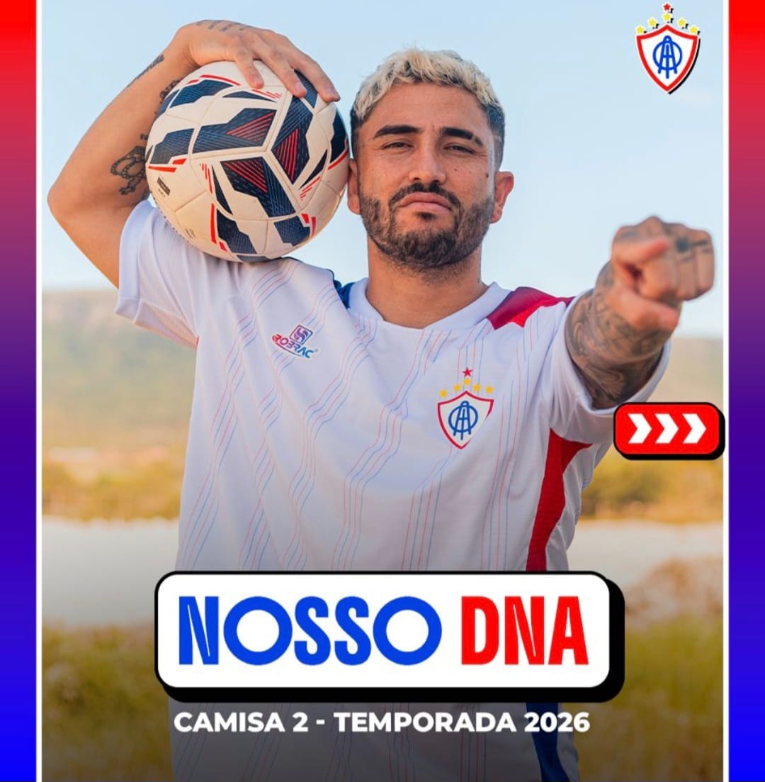 Itabaiana apresenta uniforme 2 da temporada 2026 com tema “Nosso DNA”