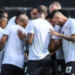 Santa Cruz encerra 2025 com empate diante do Murici-AL no Arruda