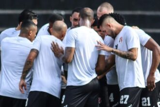 Santa Cruz encerra 2025 com empate diante do Murici-AL no Arruda