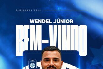 Confiança acerta a contratação do atacante Wendel