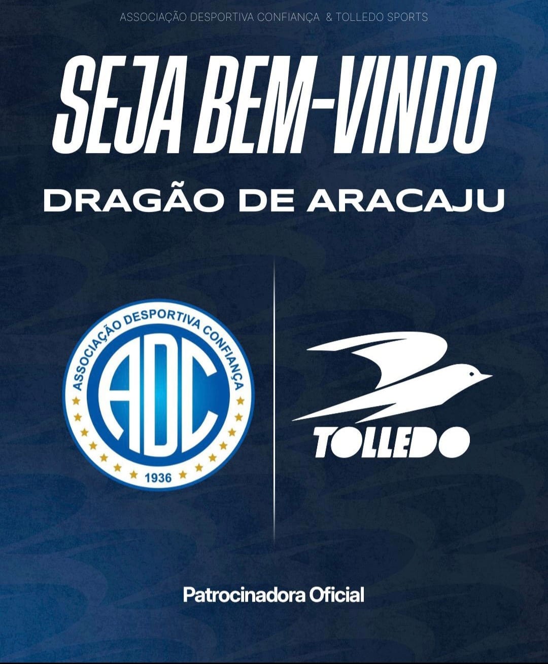 Confiança anuncia Tolledo Sports como nova fornecedora de material esportivo para 2026