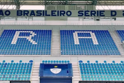 Arena do Barra FC ganha nova identidade visual em homenagem ao título da Série D de 2025