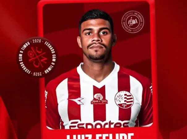 Náutico oficializa chegada do volante Luiz Felipe, ex-Ponte Preta