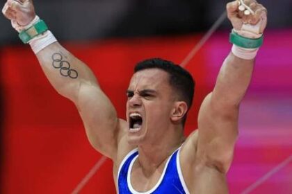 Caio Souza termina em nono lugar no individual geral do Mundial de Ginástica