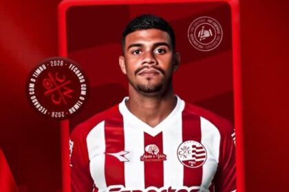 Náutico anuncia contratação do volante Luiz Felipe, ex-Ponte Preta