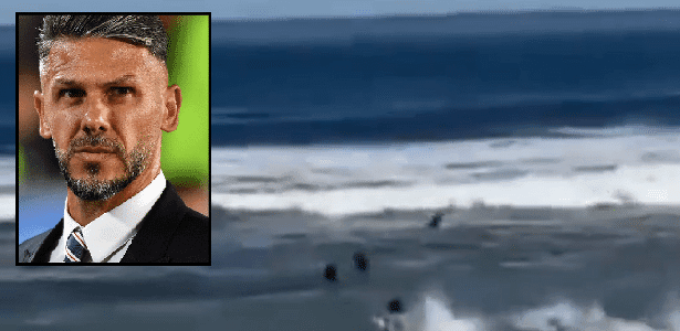 Ex-técnico do River Plate, Martín Demichelis é salvo de afogamento em praia no Uruguai