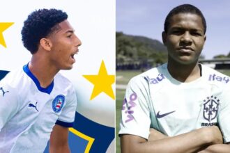 Seleção Sub-16 chama Jonathan Marinho, do Bahia, e Geovane, do Vitória, para treinos na Granja Comary