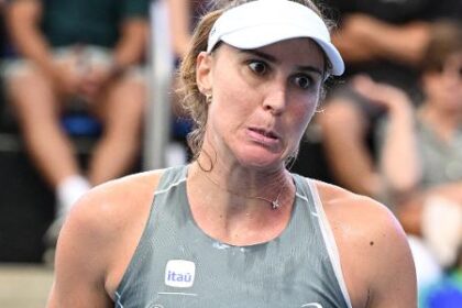 Bia Haddad retorna após 117 dias, vence primeiro set, mas cai para canadense Victoria Mboko em Adelaide
