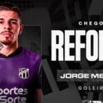 Ceará acerta a contratação do goleiro Jorge, ex-Grêmio