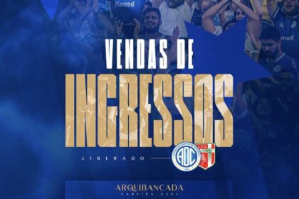 Confiança abre venda de ingressos para jogo contra o Lagarto pelo Sergipano
