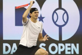 Shelton, Fritz e Ruud comandam lista de inscritos do ATP 500 de Dallas