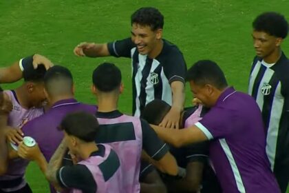 Gol de Vina nos acréscimos garante vitória do Ceará sobre o Maranguape e liderança do Grupo B
