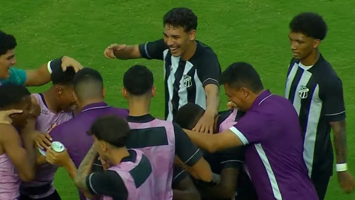 Gol de Vina nos acréscimos garante vitória do Ceará sobre o Maranguape e liderança do Grupo B