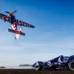 Manobra aérea em apresentação da Red Bull quase termina em acidente