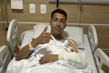 Cirurgia no antebraço afasta goleiro Cadu do Confiança