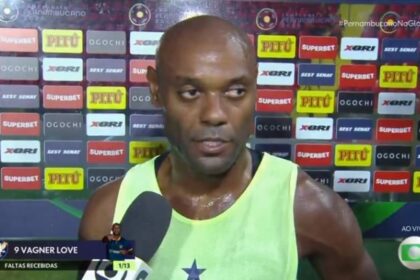 Vágner Love minimiza vaias na Ilha do Retiro em estreia pelo Retrô contra o Sport