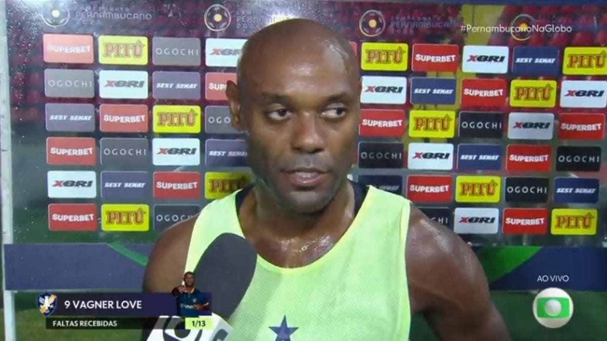 Vágner Love minimiza vaias na Ilha do Retiro em estreia pelo Retrô contra o Sport