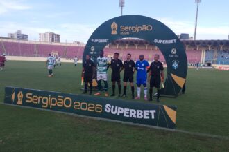 Confiança e Lagarto empatam em 2 a 2 e mantêm equilíbrio no Sergipão 2026