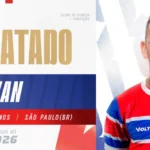 Fortaleza anuncia chegada de Ryan por empréstimo até o fim de 2026