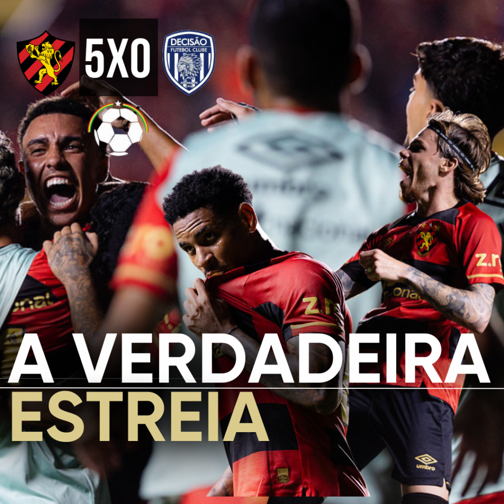 Sport aplica 5 a 0 no Decisão na Ilha do Retiro e estreia time principal no Estadual
