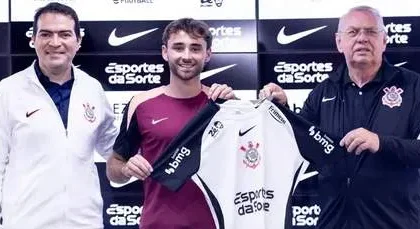 Pedro Milans é apresentado e pode debutar pelo Corinthians contra o Velo Clube