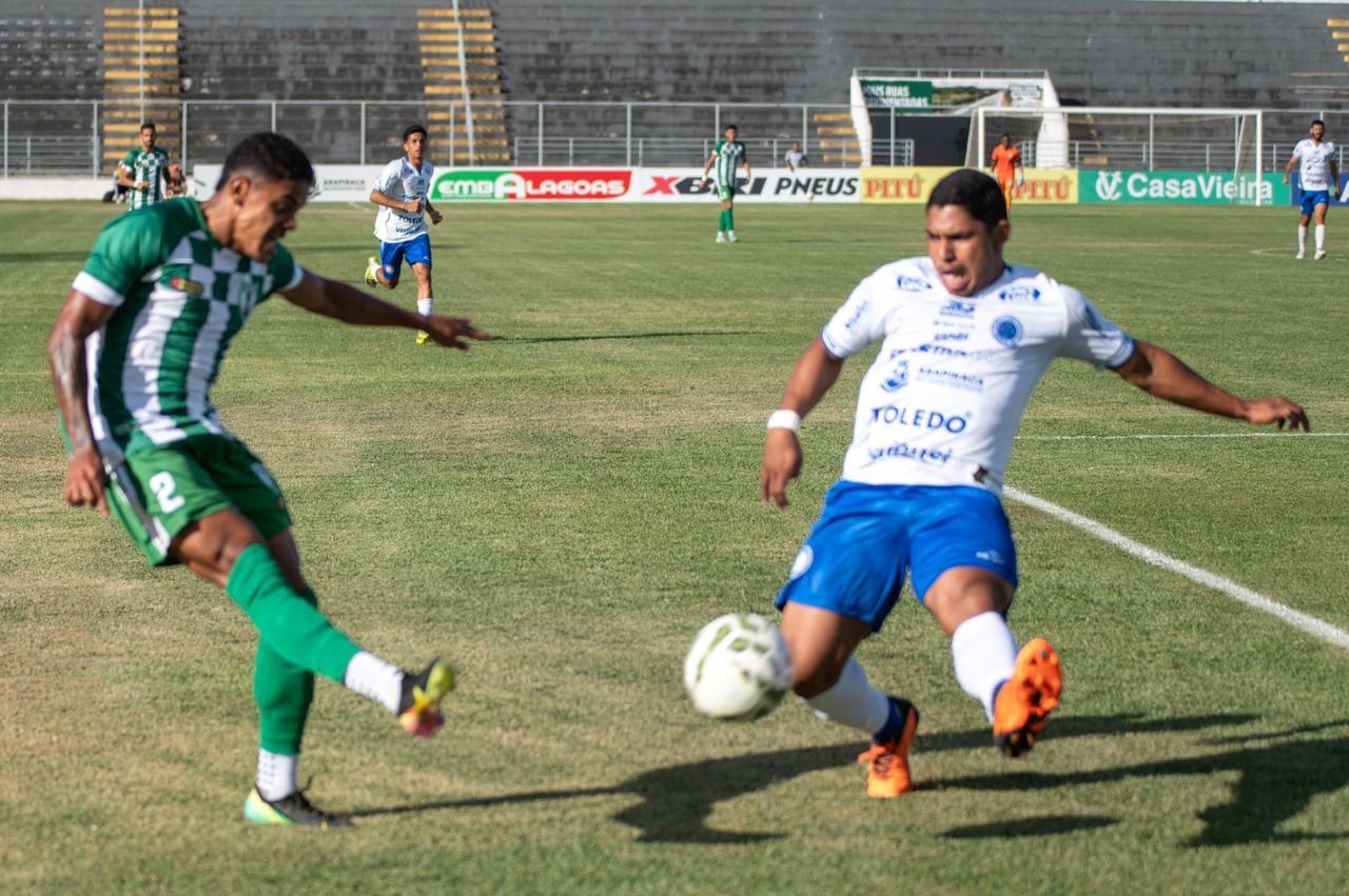 Murici supera Cruzeiro por 2 a 0 e retorna ao G-4 do Campeonato Alagoano