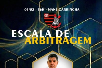 Árbitros sergipanos atuarão na abertura do Brasileirão 2026 e na decisão da Supercopa do Brasil