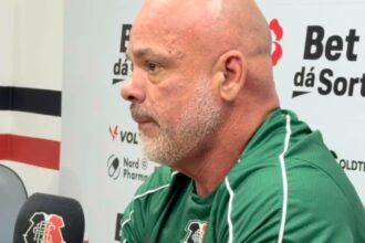 Auxiliar do Santa Cruz festeja goleada sobre o Jaguar e aguarda anúncio de novo técnico