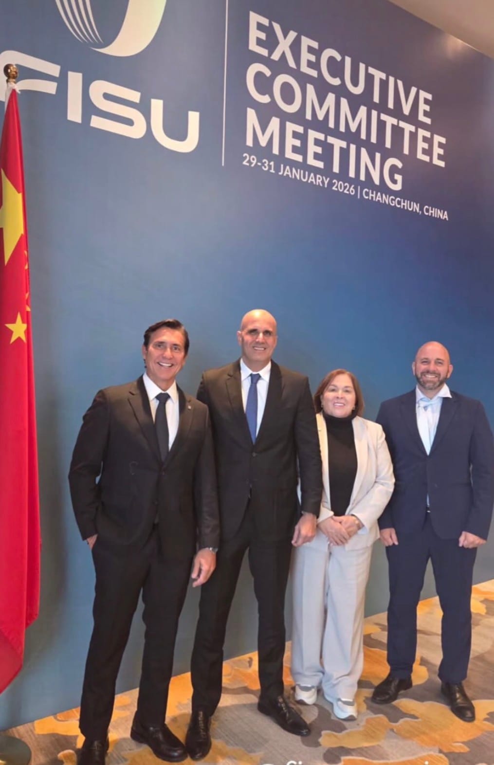 Brasil reforça protagonismo em encontro do Comitê Executivo da FISU na China
