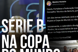 Clubes da Série B temem parada de 42 dias durante a Copa do Mundo de 2026