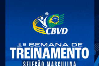 CBVD inicia preparação da Seleção Brasileira Masculina de Vôlei Sentado em busca do ouro no Mundial