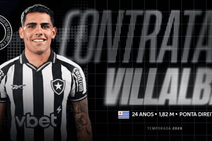 Botafogo confirma chegada do uruguaio Lucas Villalba para temporada 2026