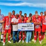 Investimento no “Touro do Sertão”: Prefeitura de Nossa Senhora das Dores entrega cheque de R$ 80 mil ao Dorense