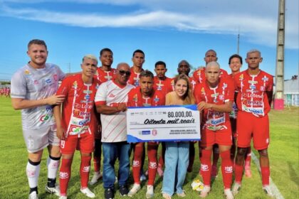 Investimento no “Touro do Sertão”: Prefeitura de Nossa Senhora das Dores entrega cheque de R$ 80 mil ao Dorense