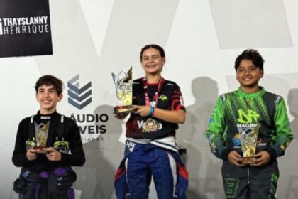 Talento nas pistas: Sergipana Melina Gutierrez vence Copa Corsa de Kart em Alagoas