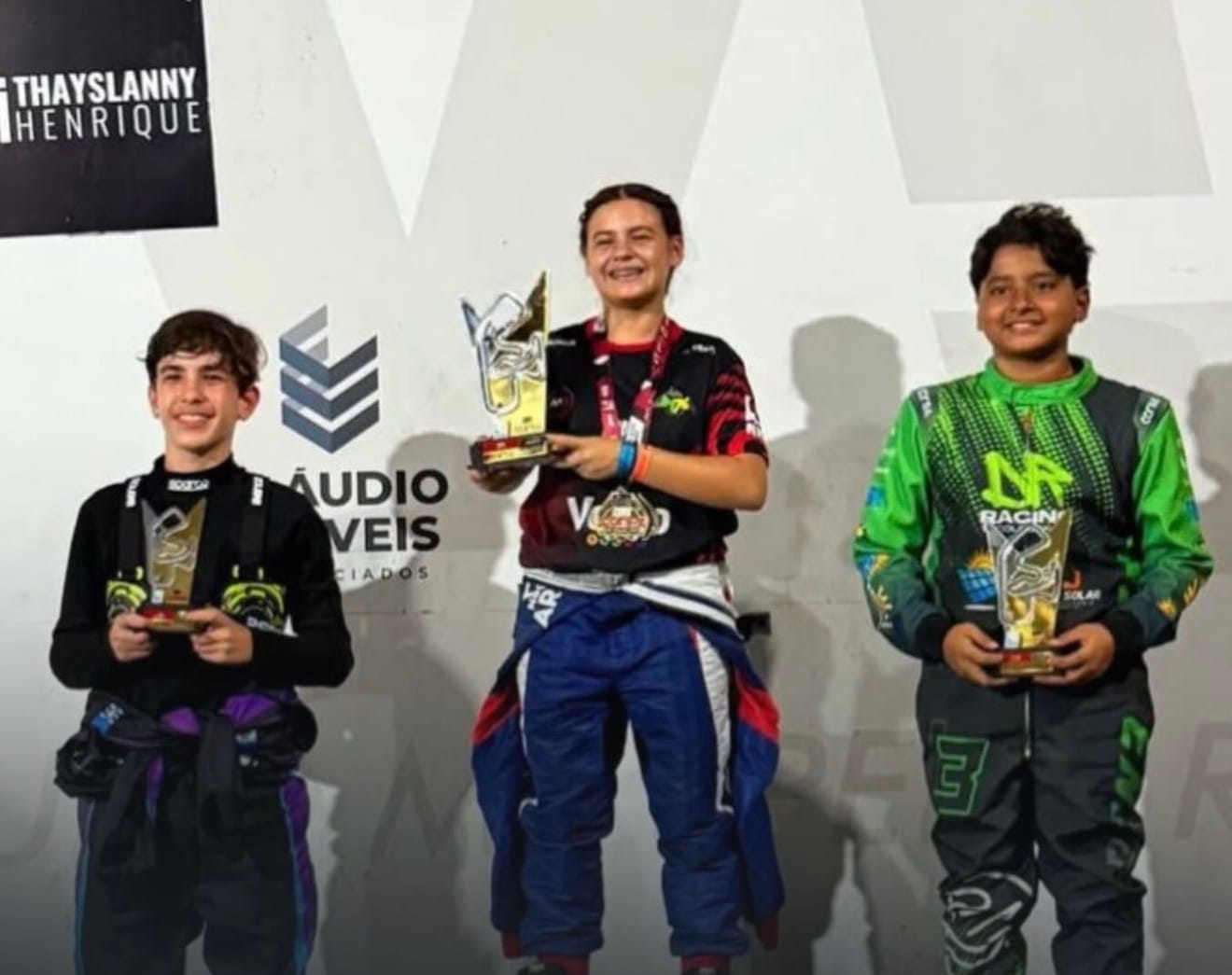 Talento nas pistas: Sergipana Melina Gutierrez vence Copa Corsa de Kart em Alagoas
