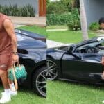 Hulk ostenta estilo após brilhar no clássico: Bolsa de R$ 58 mil e Corvette milionário