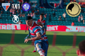Fortaleza fica no 1 a 1 com Iguatu mesmo atuando quase todo o jogo com um jogador a mais