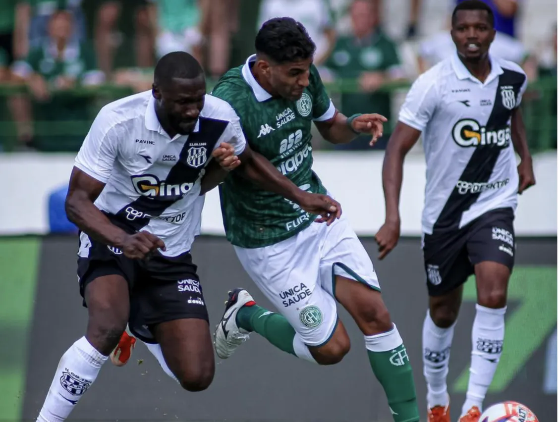 Guarani supera Ponte Preta com um a menos e mantém vantagem histórica no dérbi