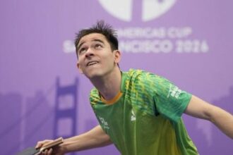 Hugo Calderano garante vaga na Copa do Mundo ao avançar à semifinal da Copa América