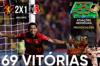 Sport supera Santa Cruz por 2 a 1, reservas decidem e rubro-negro chega a 69 vitórias no clássico