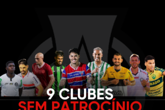 Nove clubes da Série B encerram primeiro mês de 2026 sem patrocínio master