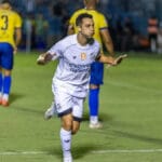 Juan Alano comemora primeiro gol pelo Ceará após apenas duas partidas